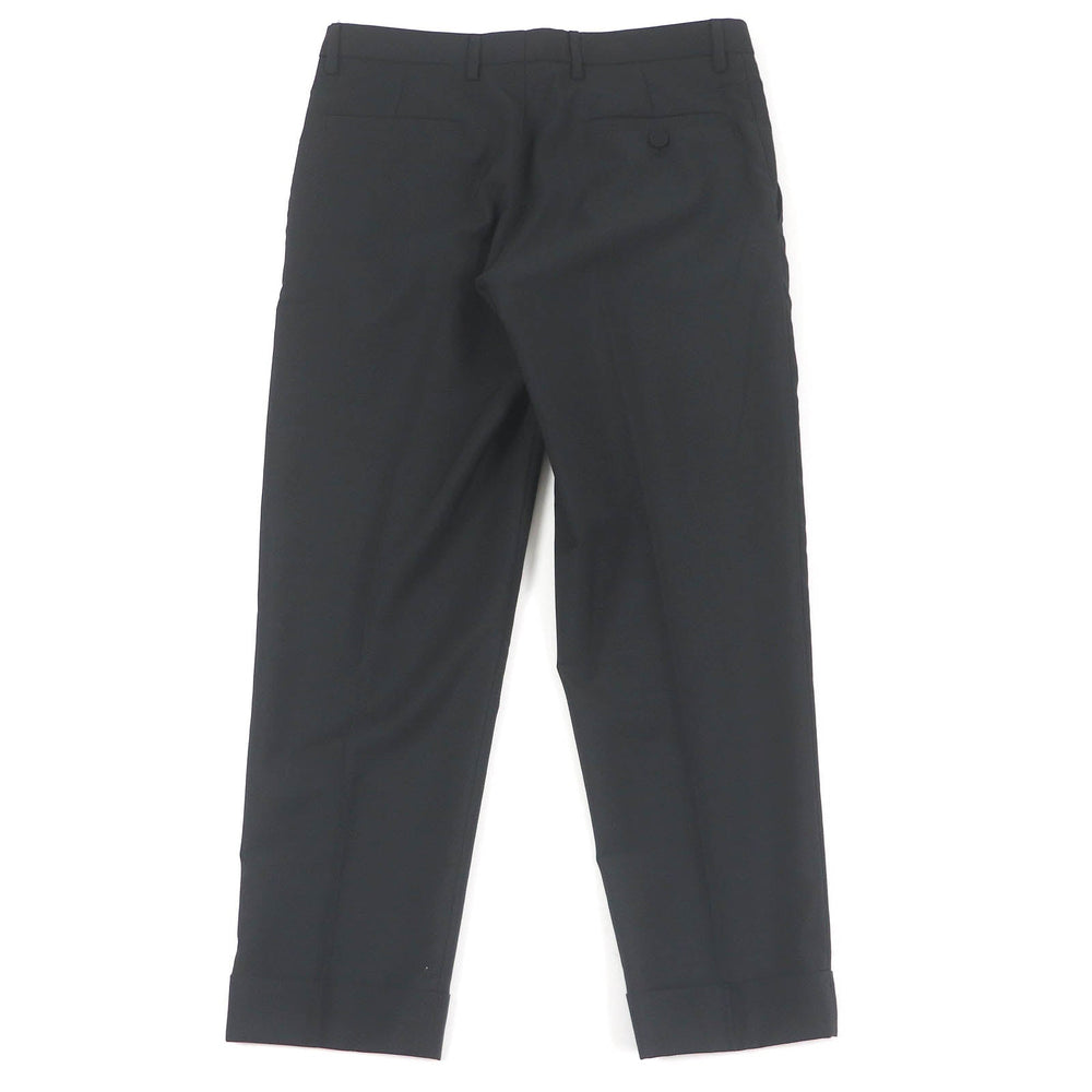 Dior HOMME slacks 113C127A4993 Outer: 90% wool, Outer: 10% mohair, Lining: 100% rayon black mens 46 Used Authentic
