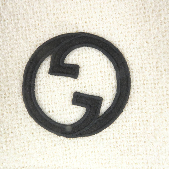 GUCCI Pants 736941 Outer: 86% wool, Outer: 4% nylon, Lining: 100% rayon, Part: 100% polyester, Part: 97% acetate white mens 44 Used Authentic