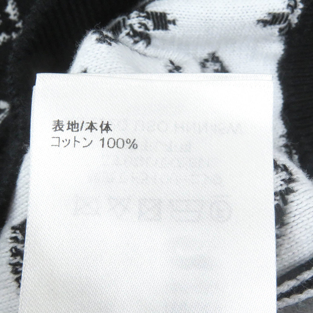 LOUIS VUITTON Hoodie Main: 100% cotton black mens S Used Authentic