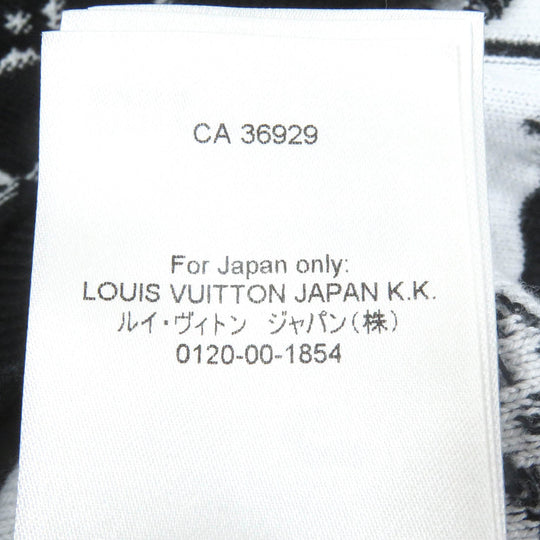 LOUIS VUITTON Hoodie Main: 100% cotton black mens S Used Authentic