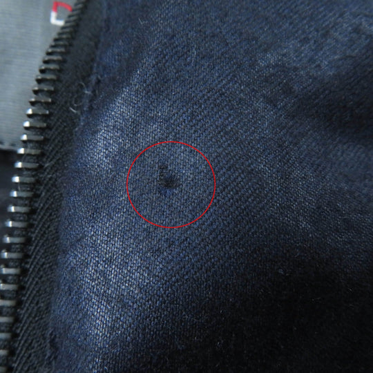 DUVETICA Down vest wool Navy FEBEDUE 42