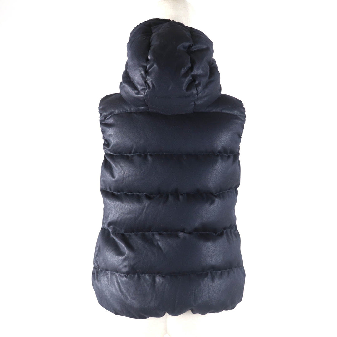DUVETICA Down vest wool Navy FEBEDUE 42