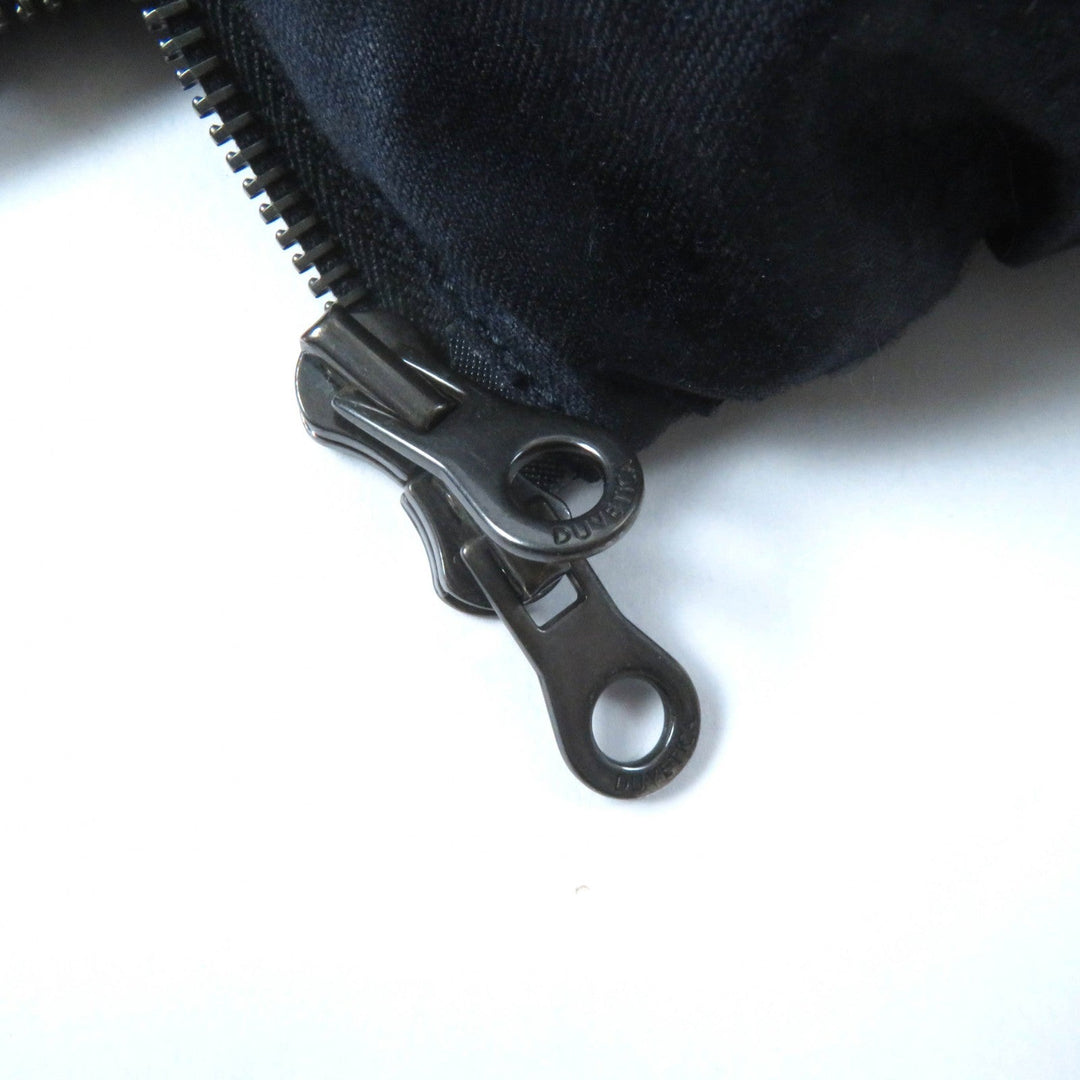 DUVETICA Down vest wool Navy FEBEDUE 42