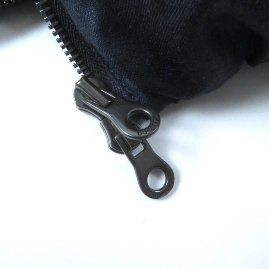 DUVETICA Down vest wool Navy FEBEDUE 42