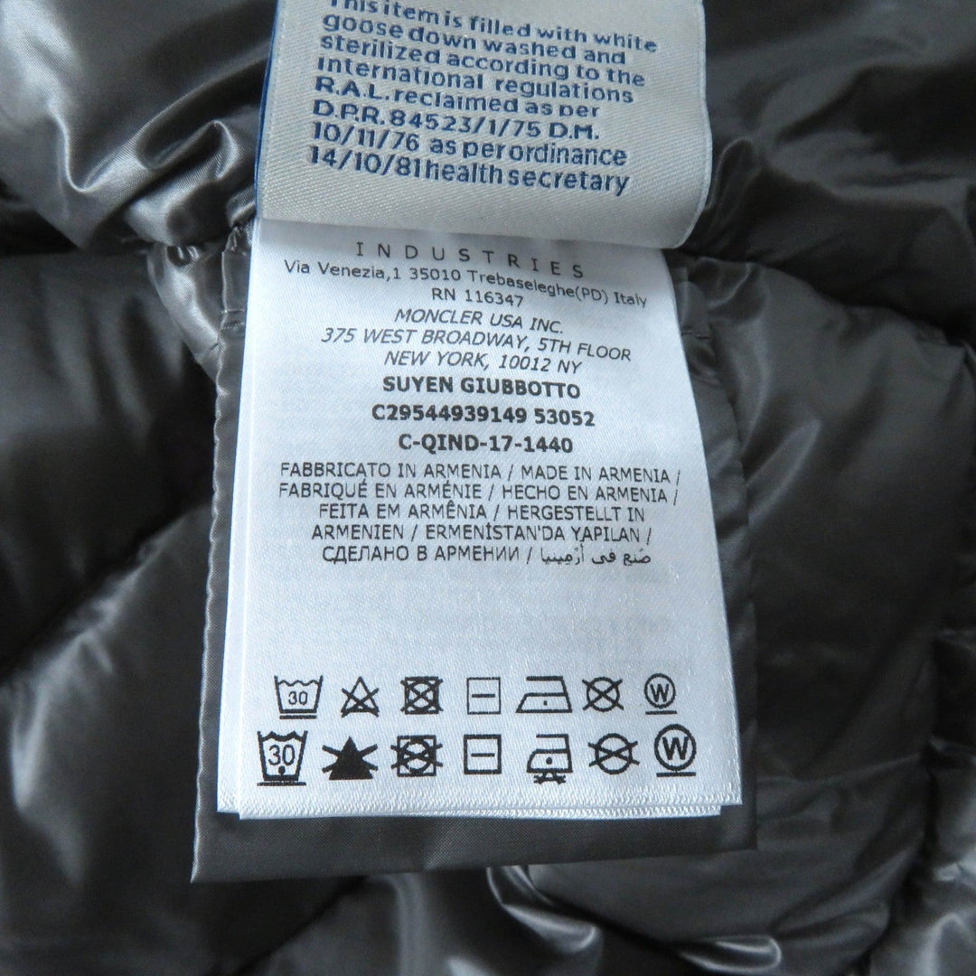 MONCLER down coat Outer: 100% polyamide (nylon), Lining: 100% polyamide (nylon), Filling: 90% down, Filling: 10% feather gray SUYEN Women No size listed Used Authentic