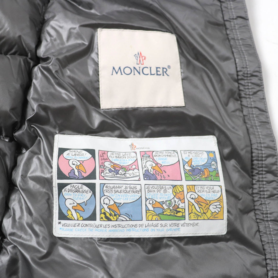 MONCLER down coat Outer: 100% polyamide (nylon), Lining: 100% polyamide (nylon), Filling: 90% down, Filling: 10% feather gray SUYEN Women No size listed Used Authentic