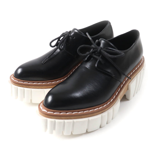 Stella McCartney Leather shoes 800268W0U701002 Main: Leather black EMILIELACEUP Women 38 Used Authentic