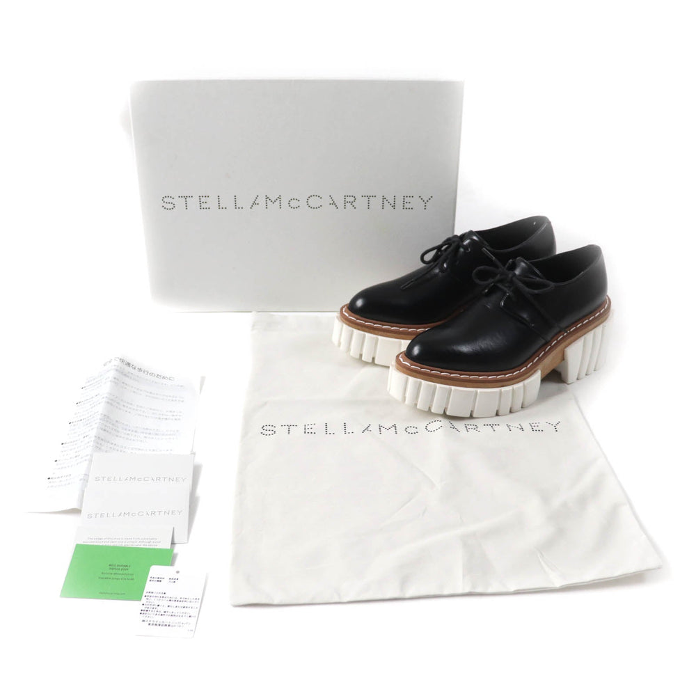 Stella McCartney Leather shoes 800268W0U701002 Main: Leather black EMILIELACEUP Women 38 Used Authentic