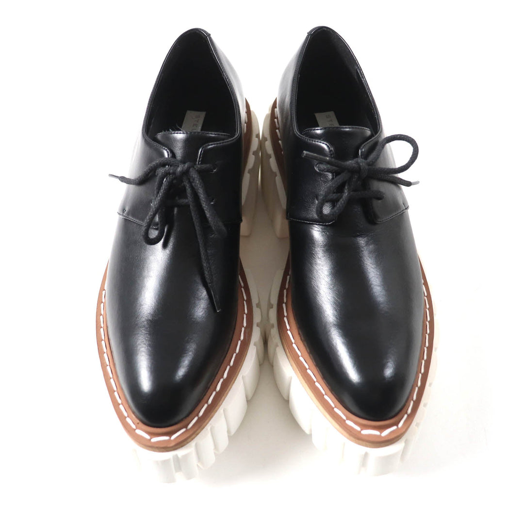 Stella McCartney Leather shoes 800268W0U701002 Main: Leather black EMILIELACEUP Women 38 Used Authentic