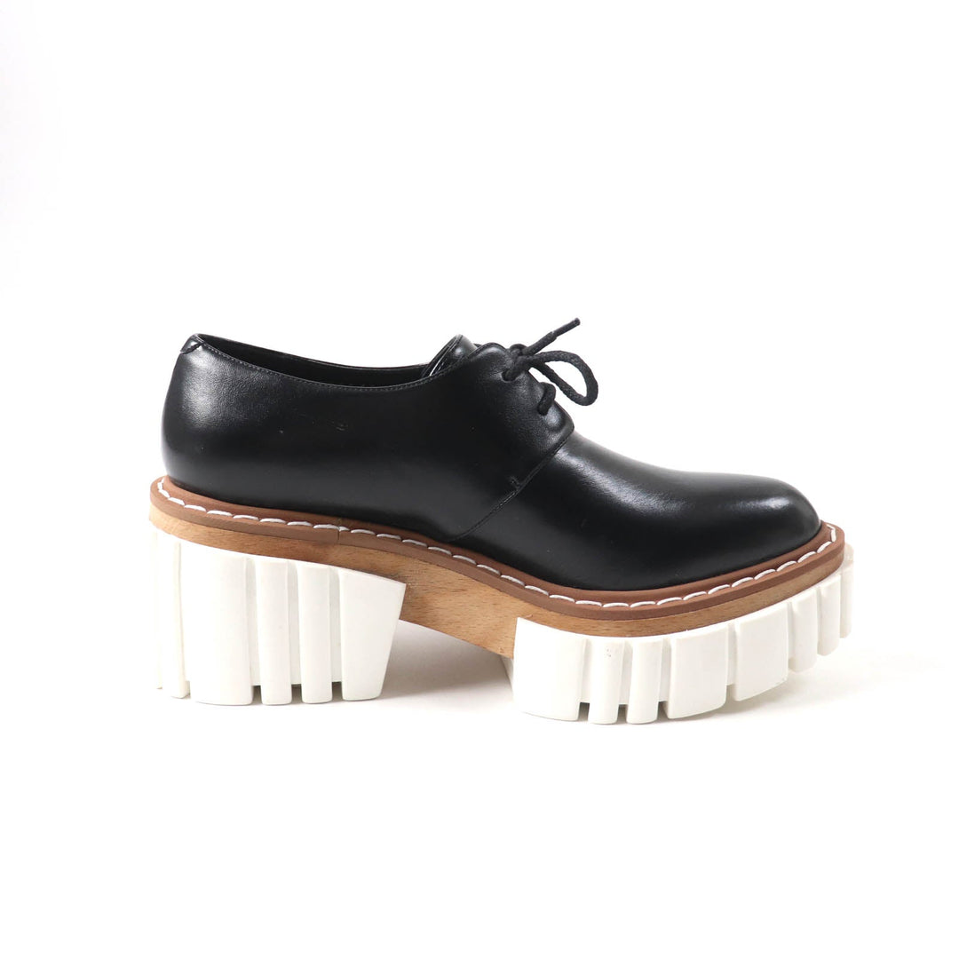 Stella McCartney Leather shoes 800268W0U701002 Main: Leather black EMILIELACEUP Women 38 Used Authentic