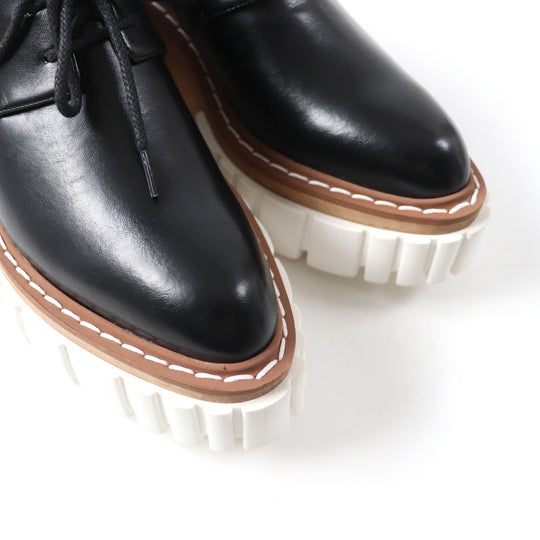 Stella McCartney Leather shoes 800268W0U701002 Main: Leather black EMILIELACEUP Women 38 Used Authentic