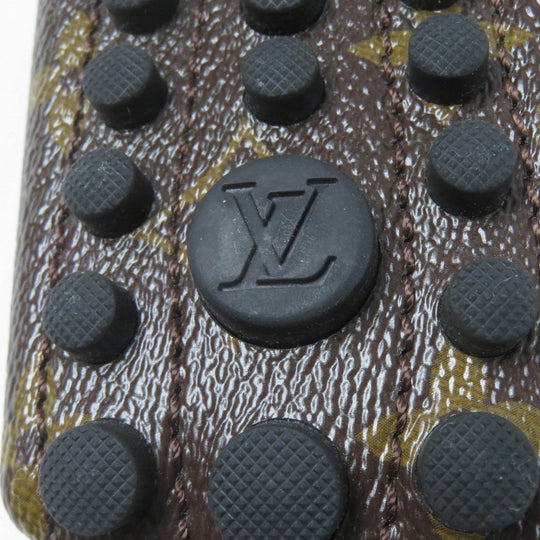 LOUIS VUITTON loafers Main: Monogram reverse canvas, leather Brown Driving shoes moccasins Gloria Lyne Women 35 1/2 Used Authentic