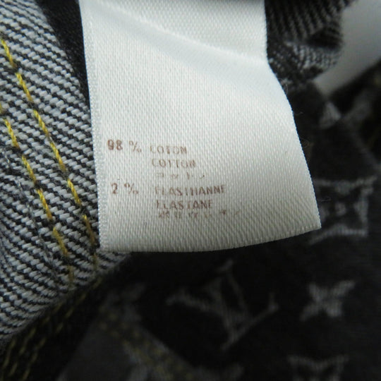 LOUIS VUITTON Denim pants 07SS Main: 98% cotton, Main: 2% polyurethane Indigo Blue Gray type Women 34 Used Authentic