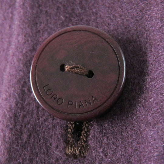 Loro Piana Jacket FAM1937 Main: 100% cashmere purple Women 36 Used Authentic