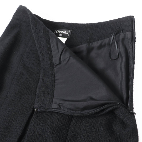 CHANEL setup P45580/P45436 Outer: 100% cotton, Lining: 100% silk black Women 36 Used Authentic
