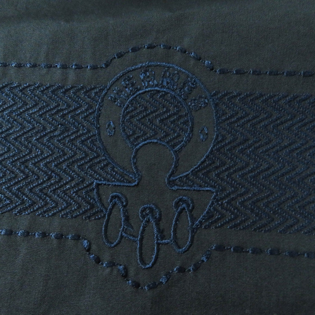 HERMES Tunic 2E3505D2 Main: 100% cotton, Part: 100% polyester black Women 38 Used Authentic