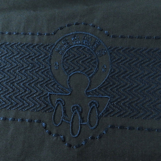 HERMES Tunic 2E3505D2 Main: 100% cotton, Part: 100% polyester black Women 38 Used Authentic