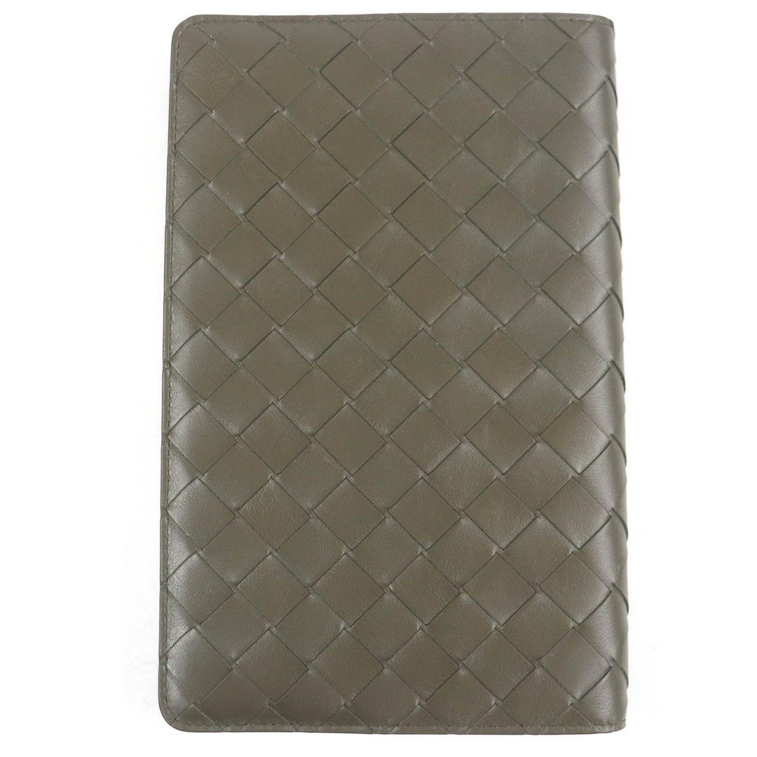BOTTEGAVENETA Notebook cover 756136 leather khaki