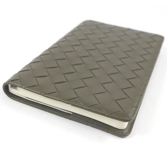 BOTTEGAVENETA Notebook cover 756136 leather khaki