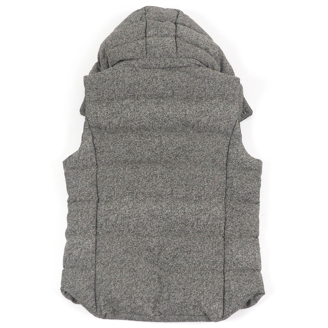 TATRAS Down vest MTA16A4392 Main: 100% nylon, Filling: 90% down, Filling: 10% feather charcoal MUSONE mens Used Authentic
