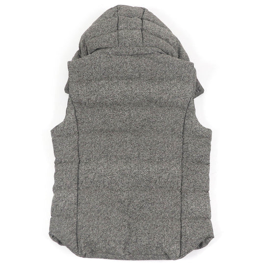 TATRAS Down vest MTA16A4392 Main: 100% nylon, Filling: 90% down, Filling: 10% feather charcoal MUSONE mens Used Authentic