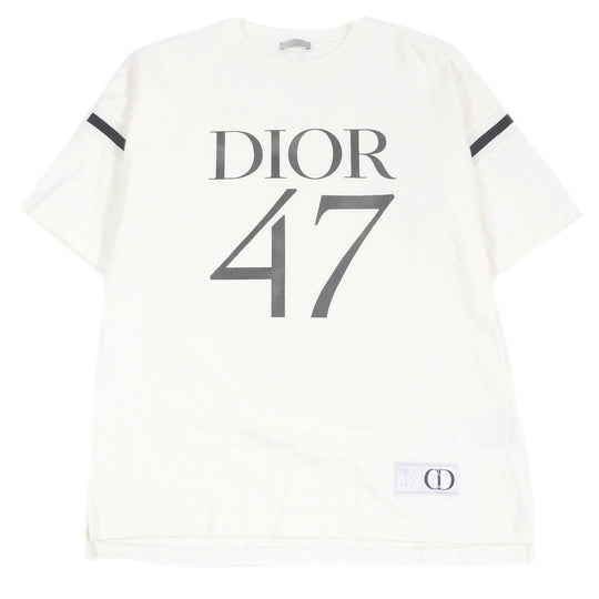 Dior HOMME Short sleeve T-shirt 413J640A0849 Main: 100% cotton white mens S Used Authentic