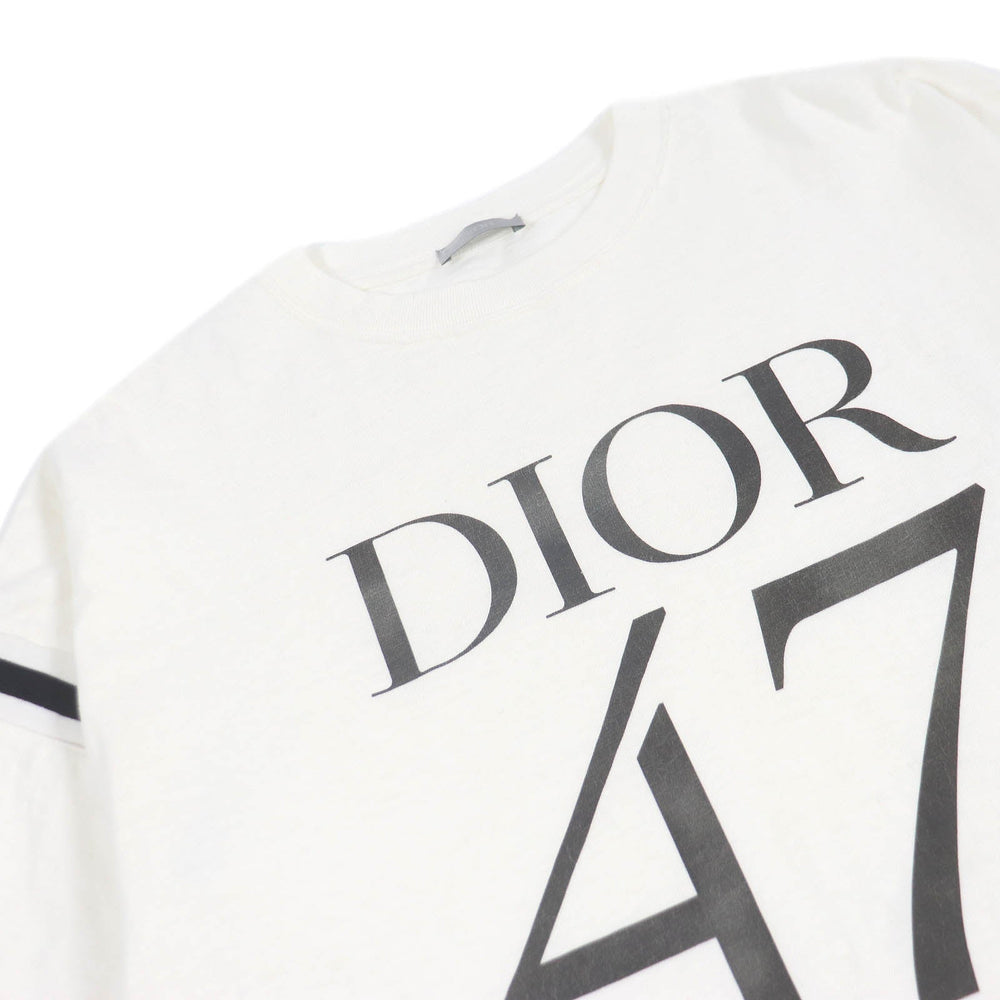 Dior HOMME Short sleeve T-shirt 413J640A0849 Main: 100% cotton white mens S Used Authentic