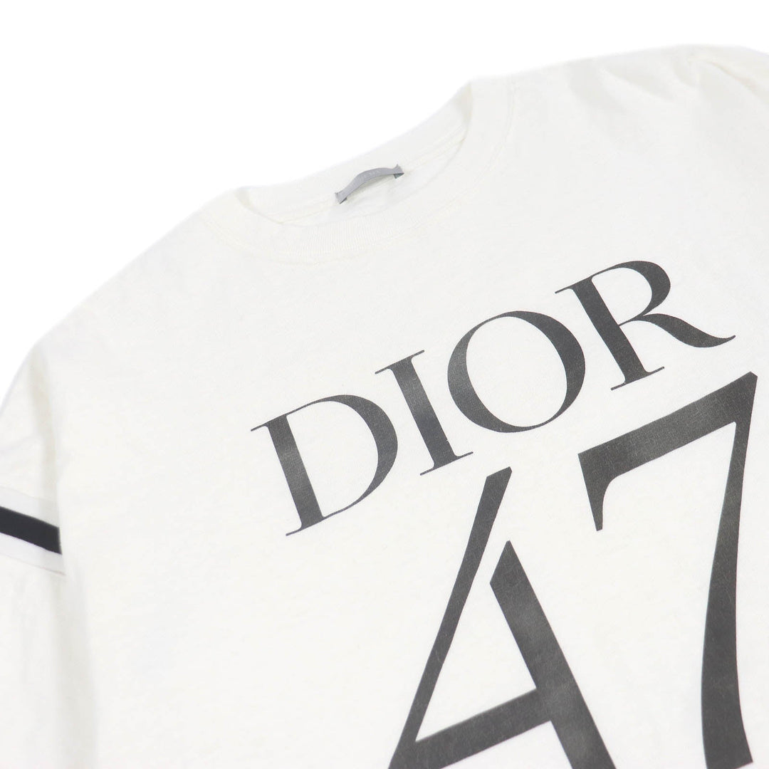 Dior HOMME Short sleeve T-shirt 413J640A0849 Main: 100% cotton white mens S Used Authentic