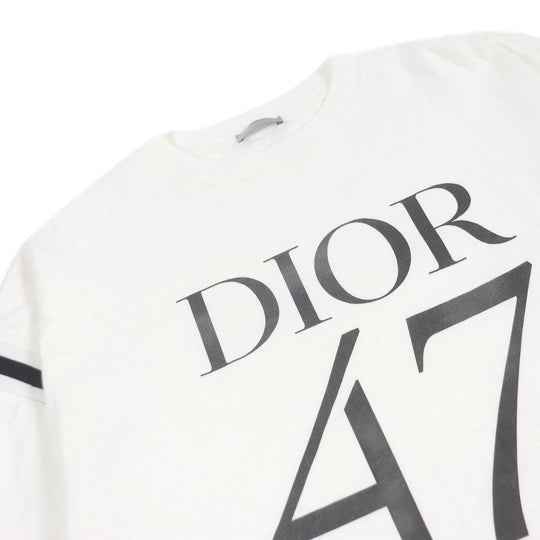Dior HOMME Short sleeve T-shirt 413J640A0849 Main: 100% cotton white mens S Used Authentic