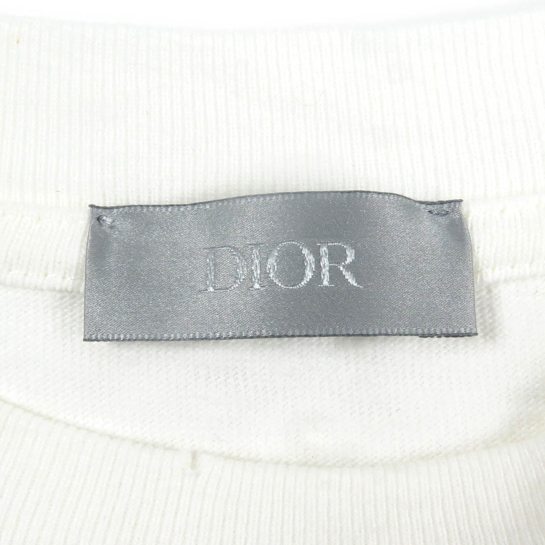Dior HOMME Short sleeve T-shirt 413J640A0849 Main: 100% cotton white mens S Used Authentic