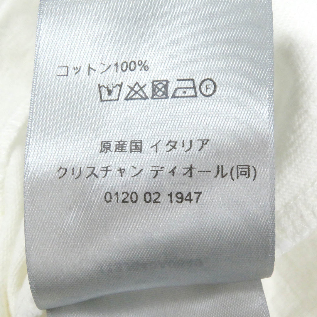 Dior HOMME Short sleeve T-shirt 413J640A0849 Main: 100% cotton white mens S Used Authentic
