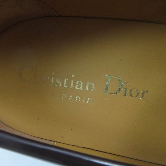 Christian Dior loafers KDB759ACA leather Brown Dior Boy 39
