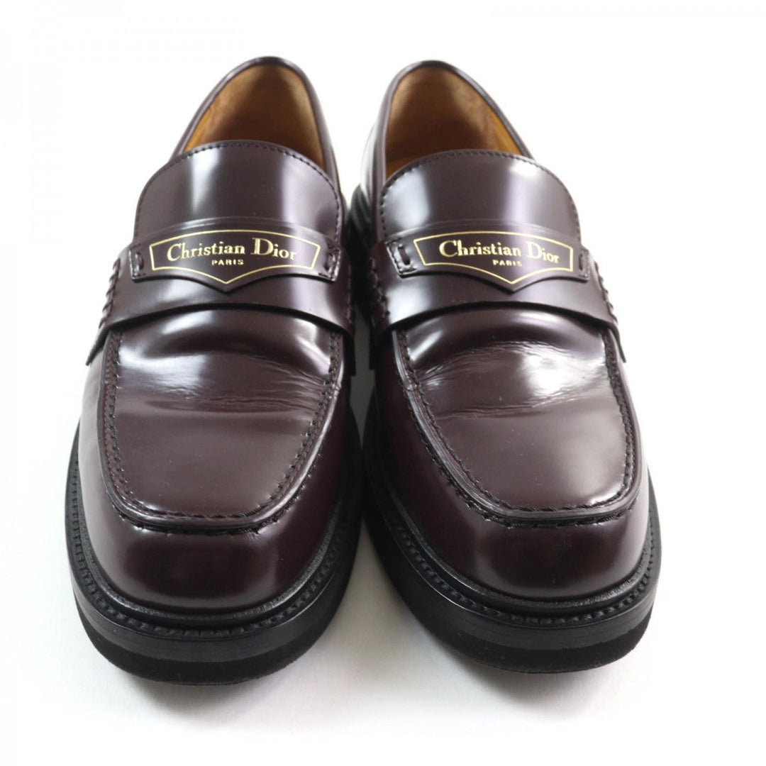 Christian Dior loafers KDB759ACA leather Brown Dior Boy 39