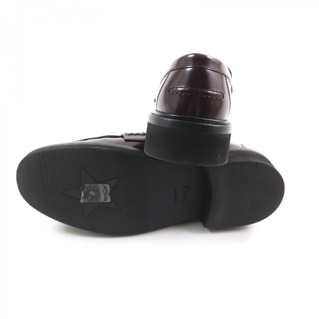 Christian Dior loafers KDB759ACA leather Brown Dior Boy 39