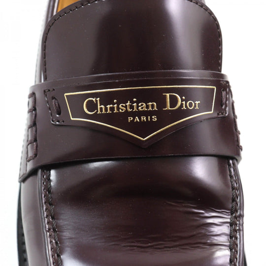 Christian Dior loafers KDB759ACA leather Brown Dior Boy 39