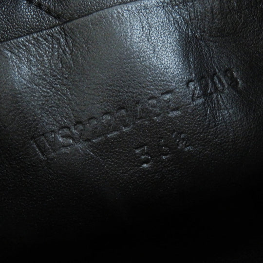 HERMES boots 222048 Main: Leather black Fuji Women 36.5 Used Authentic