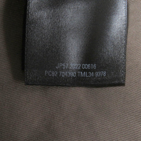 BALENCIAGA Coverall 704390 Main: 100% cotton Brown type mens 37 Used Authentic