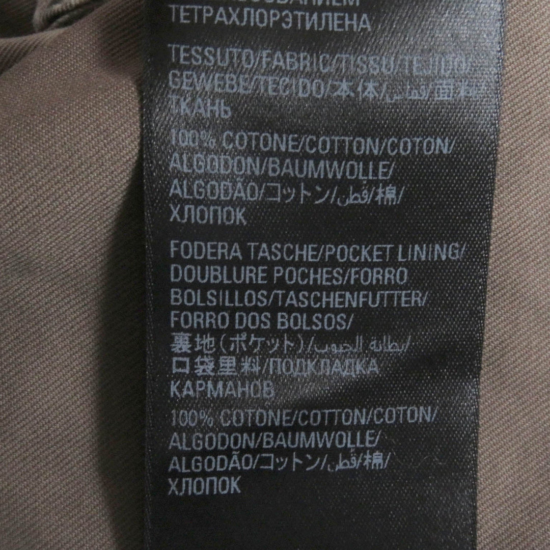 BALENCIAGA Coverall 704390 Main: 100% cotton Brown type mens 37 Used Authentic