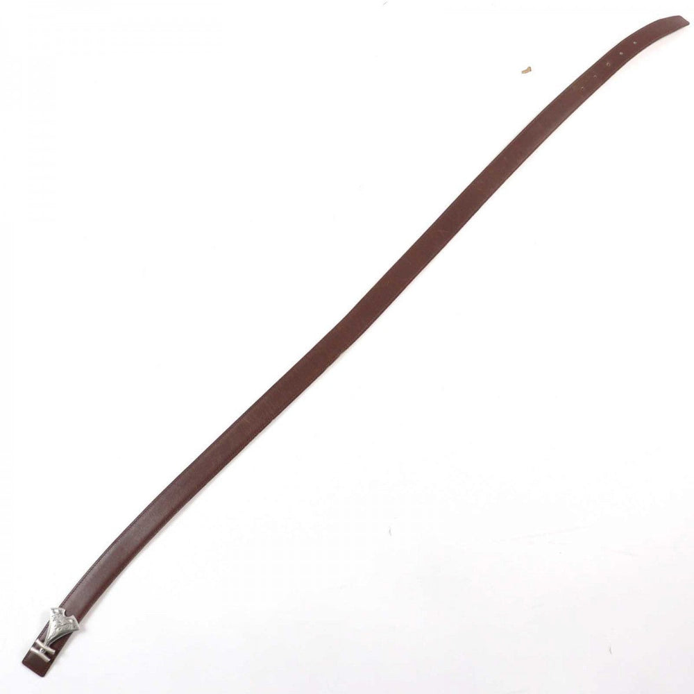 HERMES belt Main: Leather Brown mens Used Authentic