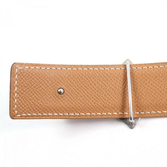 HERMES belt Main: Leather Brown mens Used Authentic