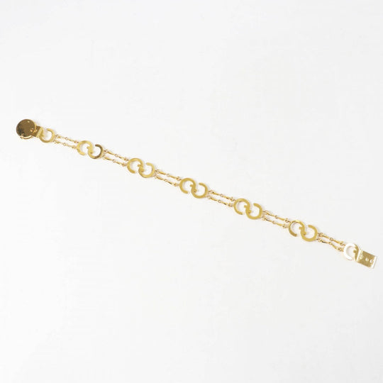 GUCCI belt metal gold Vintage GG Chain belt