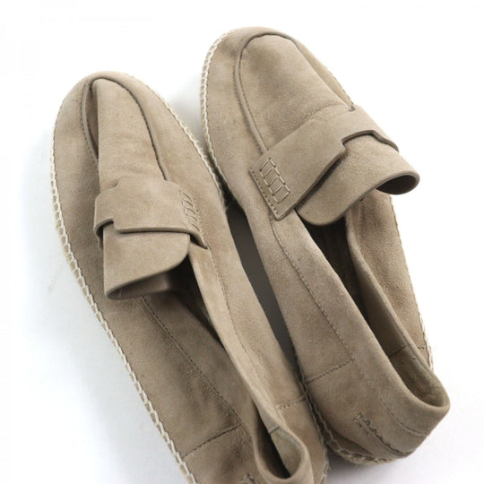 HERMES Slip-on 231003ZH Chevre Veroa Beige Sable Trip 41