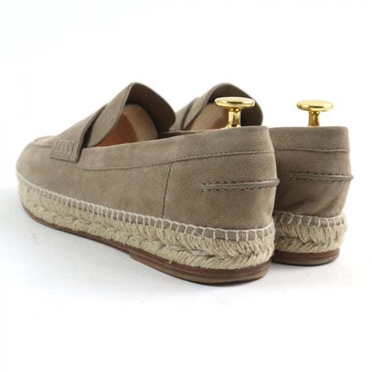 HERMES Slip-on 231003ZH Chevre Veroa Beige Sable Trip 41