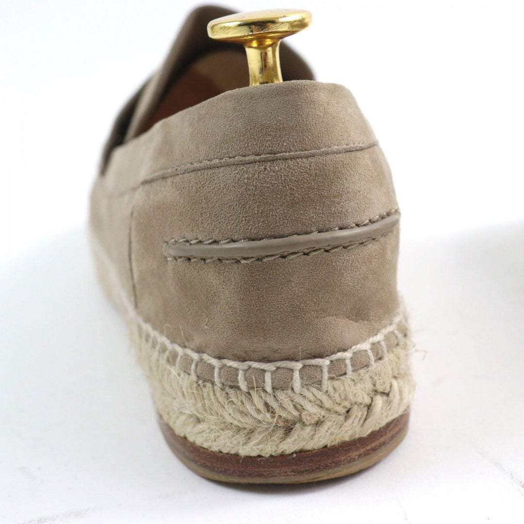 HERMES Slip-on 231003ZH Chevre Veroa Beige Sable Trip 41