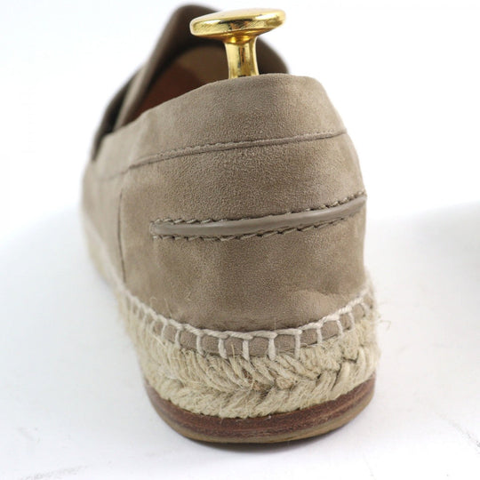 HERMES Slip-on 231003ZH Chevre Veroa Beige Sable Trip 41