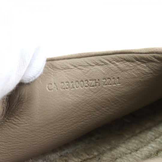 HERMES Slip-on 231003ZH Chevre Veroa Beige Sable Trip 41