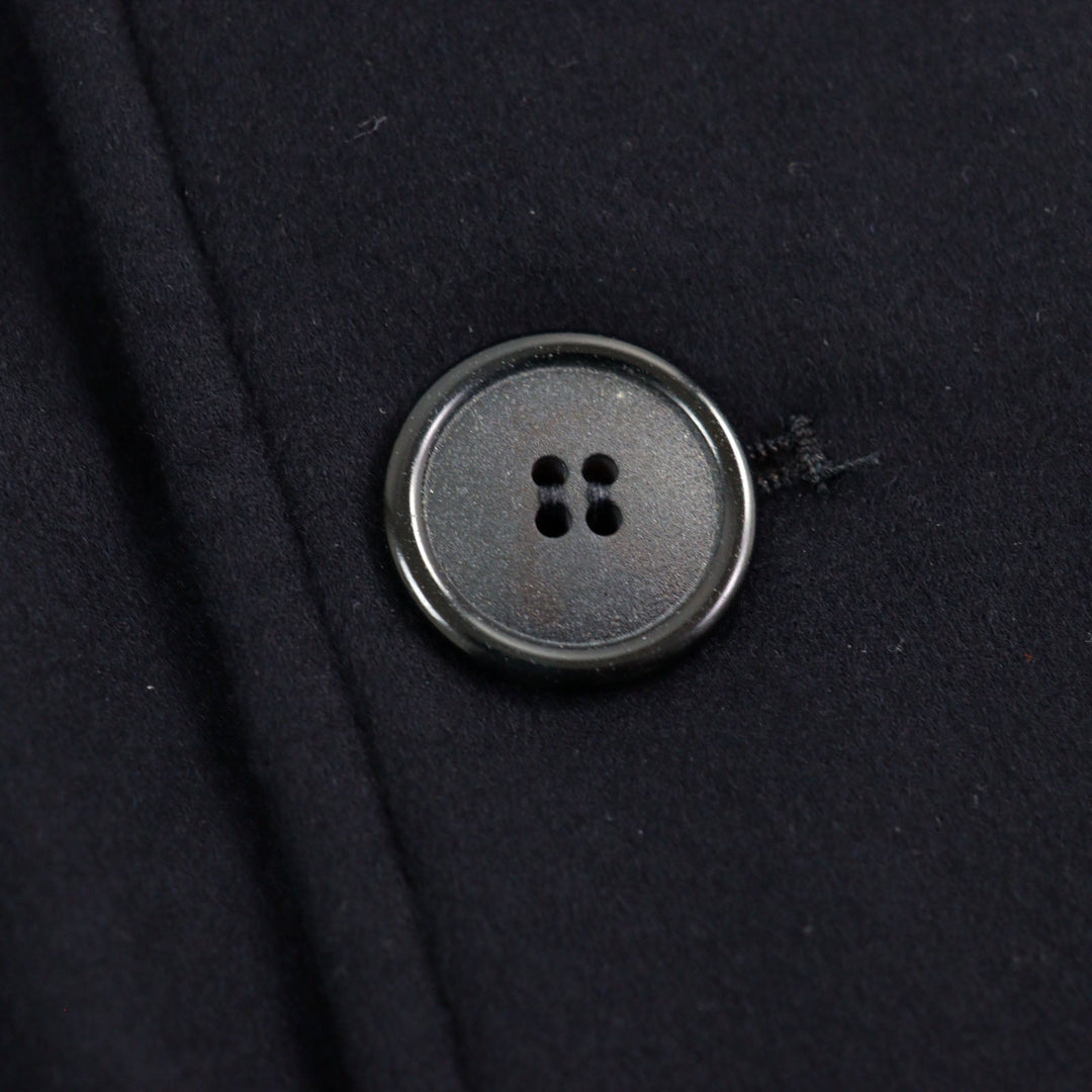 GIORGIO ARMANI coat 0WGOL059 Outer: 100% cashmere, Part: 100% polyurethane, Lining: 100% polyamide (nylon), Part: 62% virgin wool, Part: 10% polyamide (nylon) Navy mens 50R Used Authentic