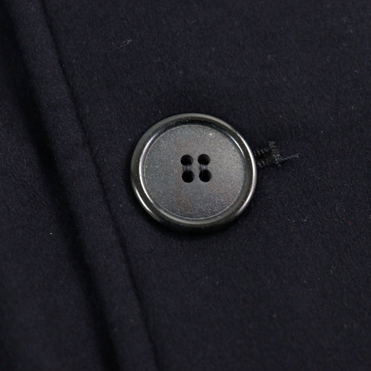 GIORGIO ARMANI coat 0WGOL059 Outer: 100% cashmere, Part: 100% polyurethane, Lining: 100% polyamide (nylon), Part: 62% virgin wool, Part: 10% polyamide (nylon) Navy mens 50R Used Authentic