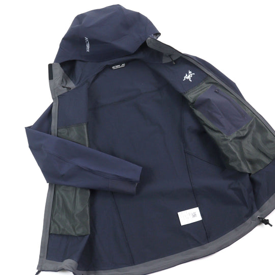 ARC'TERYX Mountain Hoodie X000007465 nylon Navy GAMMA HOODY mens XS Used Authentic