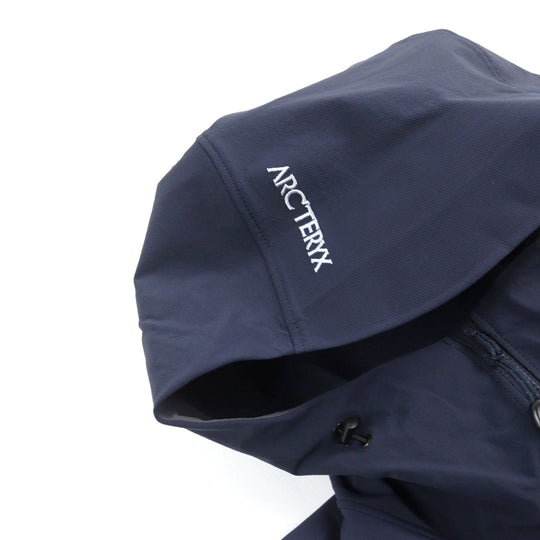 ARC'TERYX Mountain Hoodie X000007465 nylon Navy GAMMA HOODY mens XS Used Authentic
